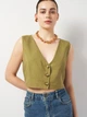 Пиджак женский Zara 1971/825 L Зеленый (01971082505044) - изображение 4