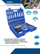 Набір інструментів MASTER TOOL SET 108 предметів у кейсі - зображення 1