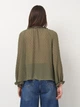 Футболка женская Zara 7969/685 XS Хаки (07969068505014) - изображение 2