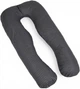 Подушка для беременных и отдыха MirSon №5031 Color Line 17-0611 Stripe Black U-образная 140х75х20 см (2200010969924) - изображение 2