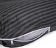 Подушка для беременных и отдыха MirSon №5031 Color Line 17-0611 Stripe Black U-образная 140х75х20 см (2200010969924) - изображение 3