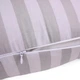 Подушка для беременных и отдыха MirSon №5004 Color Line 17-0600 Stripe White Gray Г-образная 140х40х20 см (2200010969559) - изображение 3