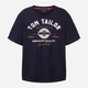 Футболка хлопковая мужская Tom Tailor 1039944-10668 5XL Темно-синяя (4067261331065) - изображение 6