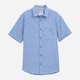 Рубашка летняя мужская Tom Tailor 1045098-37199 2XL Голубая (4068128268197) - изображение 5