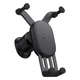 Держатель телефона Baseus Stable Gravitational Car Mount Air (Air Outlet Version) black (SUWX020001) - изображение 1