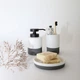 Дозатор для жидкого мыла MBM HOME "Stockholm" 360 мл BA-44 WHITE/GRAY белый/серый - изображение 8