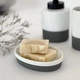 Мыльница MBM HOME "Stockholm" BA-45 WHITE/GRAY белая/серая - изображение 4