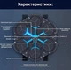 Настінний боксерський тренажер / музична машина-тренажер YH 3670 c Bluetooth і підсвічуванням (6 цілей) + рукавички - изображение 5