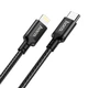 Кабель Hoco X14 Type-C to Lightning iPhone PD 20W черный 1 метр - изображение 5