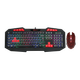 Набор XTRIKE ME MK-503 Gaming Combo 2-in1, Keyboard UA, RU, ENG раскладка, Mouse, black - изображение 1