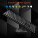 Набор Combo MEETION 2in1 Keyboard, Mouse USB Corded MT-C100, RU, EN раскладки, black - изображение 11