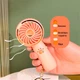Ручной вентилятор на аккумуляторе Pet's Paw двухскоростной мини-вентилятор с подсветкой и ремешком, 13.5х6.5х4 см, розовый (103560234) - изображение 4