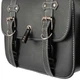 Кофры боковые для мотоцикла из кожзама SP-Sport HL621 (исскуственная кожа, р-р 35x27x15см, черный) - изображение 14