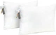 Набір подушок Mirson №7044 Eco Light White Soft Tracery Бавовна 50x70 см 2 шт (2200006409243) - зображення 1