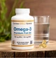 Omega - 3 California Gold Nutrition Premium Fish Oil Омега-3 риб’ячий жир преміальної якості, 100 капсул із риб’ячого желатину - изображение 4