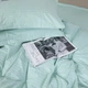 Наволочка с ушками MirSon Satin Stripe 30-0013 Azure 70x70 см (2200005252512) - изображение 4