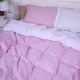 Наволочка с ушками MirSon Satin Stripe 30-0007 + 30-0001 Beatrisa 70x70 см (2200005256992) - изображение 1