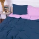 Наволочка с ушками MirSon Satin Stripe 30-0020 + 30-0007 Edarin 70x70 см (2200005265796) - изображение 1