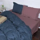 Наволочка с ушками MirSon Satin Stripe 30-0020 + 30-0008 Lovelin 70x70 см (2200005265994) - изображение 2