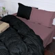 Наволочка с ушками MirSon Satin Stripe 30-0021 + 30-0008 Dorimel 70x70 см (2200005267998) - изображение 3
