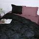 Наволочка с ушками MirSon Satin Stripe 30-0021 + 30-0008 Dorimel 70x70 см (2200005267998) - изображение 5