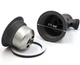 Сифон для кухонної мийки з переливом Lidz LK16 Bruch PVD Grey (Випуск 115, вихід гофри 40/50) - изображение 3