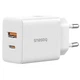 МЗП Baseus Cube Fast Charger 30W (Type-C + USB) blue - зображення 3