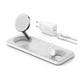 Беcпроводное ЗУ Anker MagGo 3-in-1 Wireless Charging Pad 15W Qi2 White (B25M1321) - изображение 1