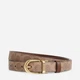 Ремень женский из натуральной кожи Coach Harness Buckle Cut To Size Reversible Belt blt-11 109 см Коричневый (196395558322) - изображение 1