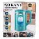 Электрочайник Sokany SK-SH-1071 на 2,3л 2000 Вт Голубой - изображение 7