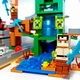 Конструктор «Шахта Кріпера» My World Minecraft (451 деталь, LED, LB313) - зображення 4