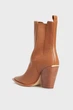 Жіночі руді шкіряні ковбойки LENI BOOTIE Michael Kors 38,5 40T4LNHE5L - зображення 9