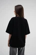 Футболка женская оверсайз L Black - изображение 3