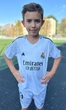 Футбольная форма детская Реал Мадрид (Real Madrid) Mbappe 9 2024-2025 домашняя бело-черная 155-165 см F0033 - изображение 2
