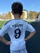 Футбольная форма детская Реал Мадрид (Real Madrid) Mbappe 9 2024-2025 домашняя бело-черная 155-165 см F0033 - изображение 3