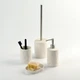 Йоржик для унітаза MBM MY HOME Singapore BA-39 WHITE - изображение 5