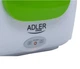 Пластиковый контейнер для еды Adler AD 4474 Зеленый с белым 40 Вт электрический ланч бокс с подогревом и крышкой 1,1 л питание от сети 220 В с ложкой - изображение 8