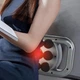 Вибромассажер для мышц RIAS Massage Gun WNK-569 аккумуляторный с 12 головками Grey (3_06237) - изображение 3