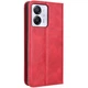 Чохол-книжка Deexe Retro Style для Blackview Color 8 / Oscal Modern 8 - Red - зображення 6