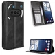 Чохол-книжка Deexe Retro Style для Nothing Phone (3a) - Black - зображення 1