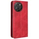 Чохол-книжка Deexe Retro Style для Blackview Shark 8 / Oscal Tiger 12 - Red - зображення 6
