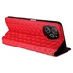 Чохол Deexe Rhombus Book для Blackview Shark 8 / Oscal Tiger 12 - Red - зображення 4