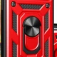 Протиударний броньований чохол із захистом камери для Xiaomi Redmi 15C та Poco C85 Armor Case Keysion red. - изображение 8
