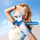 Безлопатевий вентилятор на шию Neck Fan L28 п'ятишвидкісний вентилятор для шиї на акумуляторі і з дисплеєм, 19х18.5х6.5 см, синій (103603683) - зображення 2