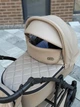 Дитяча коляска Baby Pram Amber 2в1 у еко-шкірі Cappuccino - зображення 3