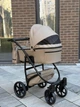 Дитяча коляска Baby Pram Amber 2в1 у еко-шкірі Cappuccino - зображення 7
