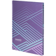 Книга записна Axent Lines А4, 96 аркушів, клітинка, фіолетова 8422-583-A 4063276250674 - изображение 1