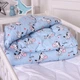 Набор детский для сна MirSon Kids Time антиаллергенный зимний 20-0037 Cute blue zebra 140x205 см Хлопок (2200009665486) - изображение 4