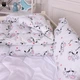 Одеяло MirSon Kids Time антиаллергенное зимнее 20-0040 Cute white zebra 140x205 см EcoSilk (2200009665882) - изображение 4