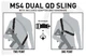 Ремень оружейный одноточечный Magpul MS4 Dual QD G2 черный (873750010793) - изображение 9
